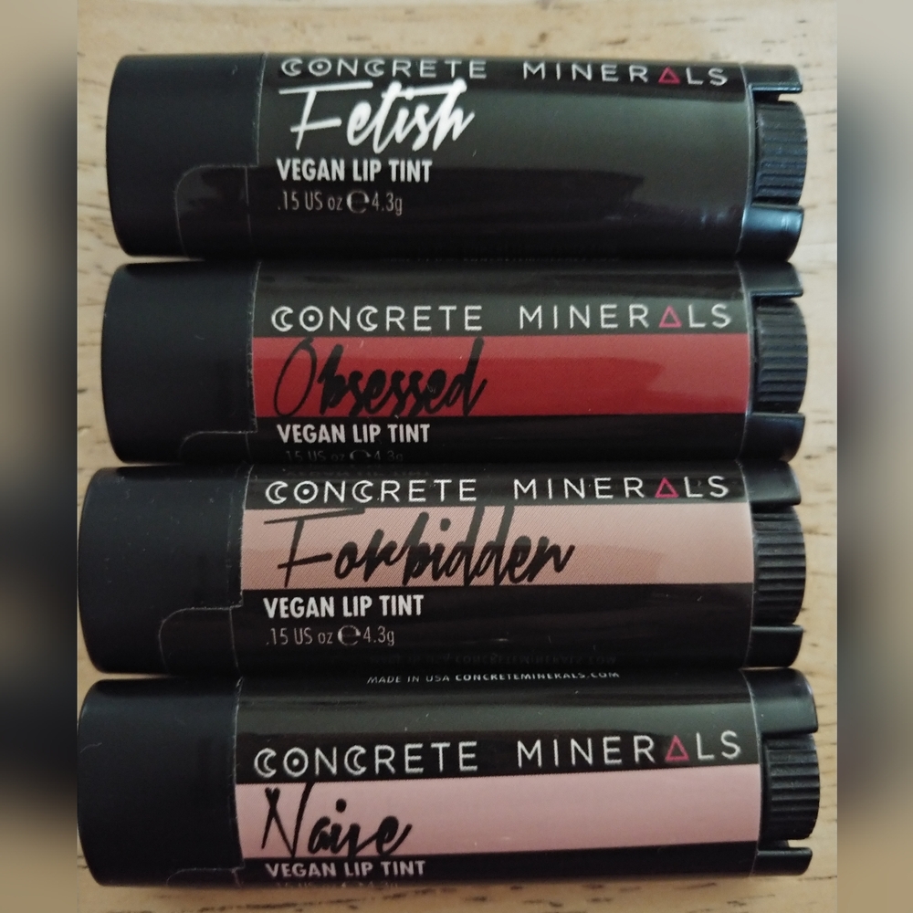 Concrete Minerals Lip Tints -